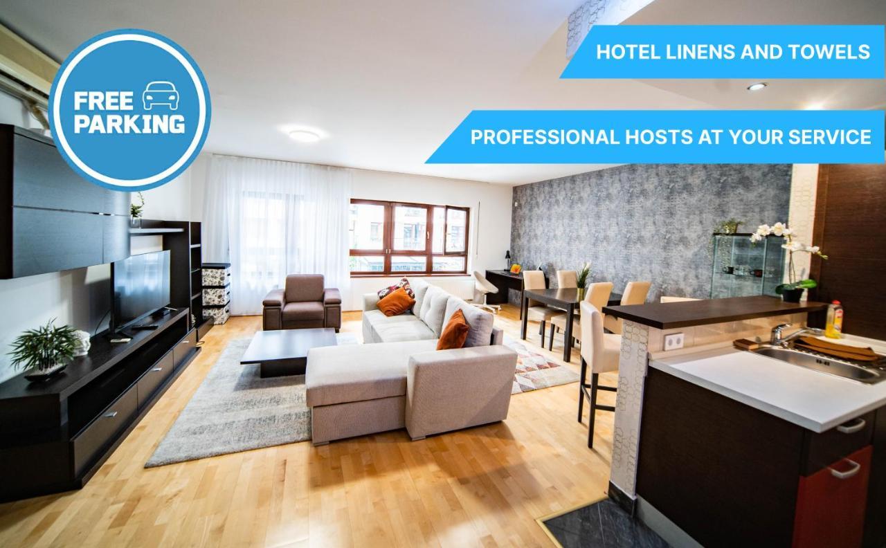 Free Parking! Soho 101, 4 Ppl, Ac, Superfast Wifi, Tv Apartament Budapeszt